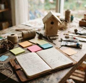 Coulisses d'un atelier de L'Atelier des Graines Curieuses